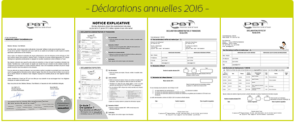 Renouvellement adhésion PST 2016