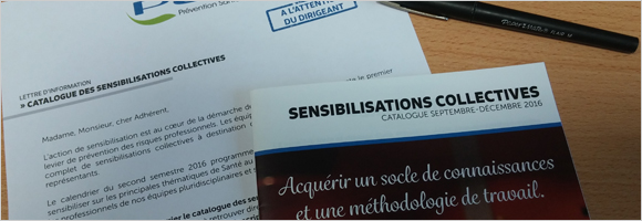 Catalogue sensibilisations collectives PST second semestre 2016