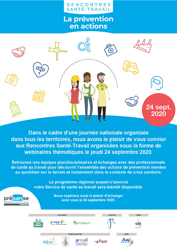Save the date - Rencontres Santé Travail 2020